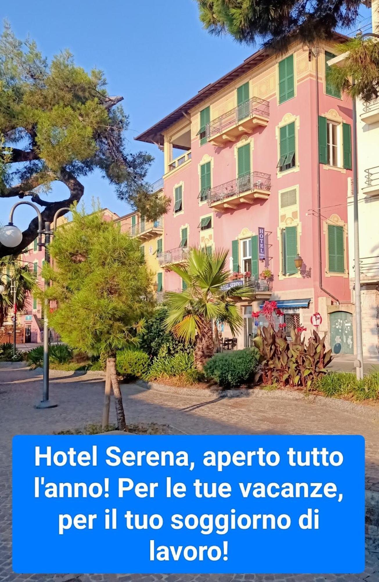 Hotel Serena Arenzano Exteriör bild